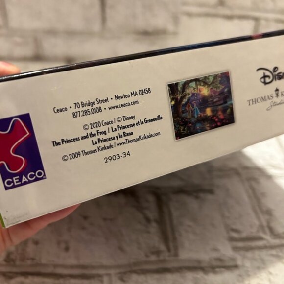 NEW Disney Thomas Kinkade 750pc Princess and the Frog Puzzle- Tiana - Picture 3 of 4